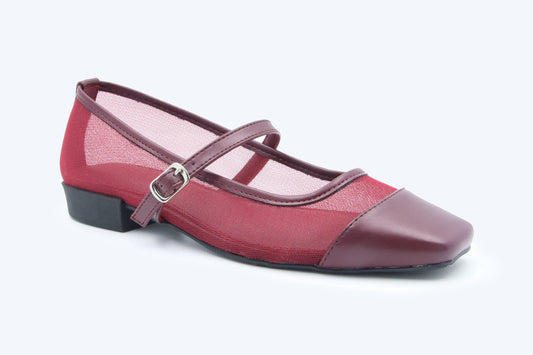 Red Sheer Glide Heel