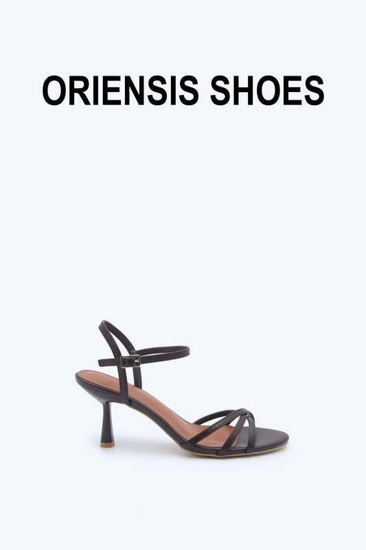 Mocha Strap Heel