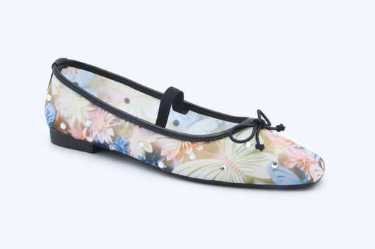 Rainbow Floral Grace Flat