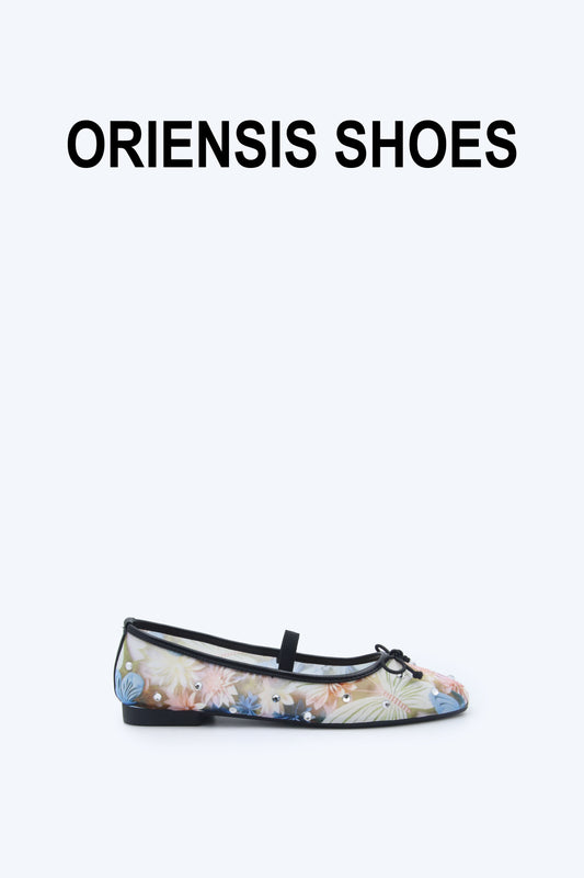 Rainbow Floral Grace Flat