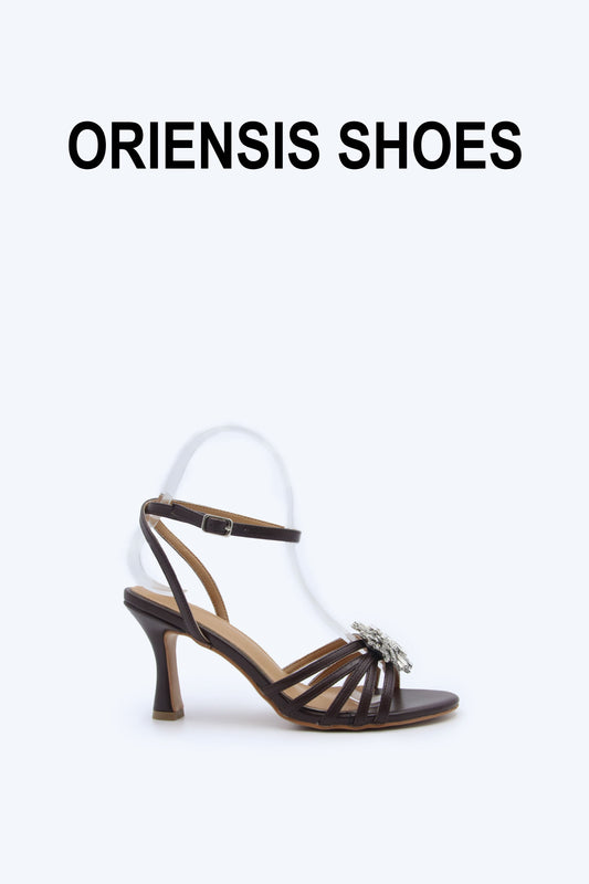 Brown Gleam Heel