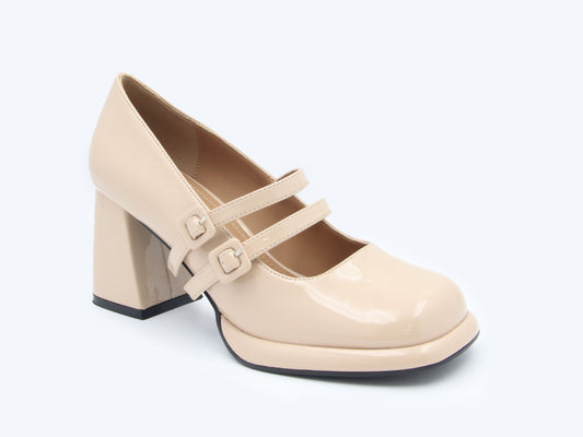 Nude Mary Shoes
