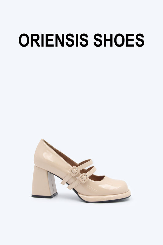 Nude Mary Shoes