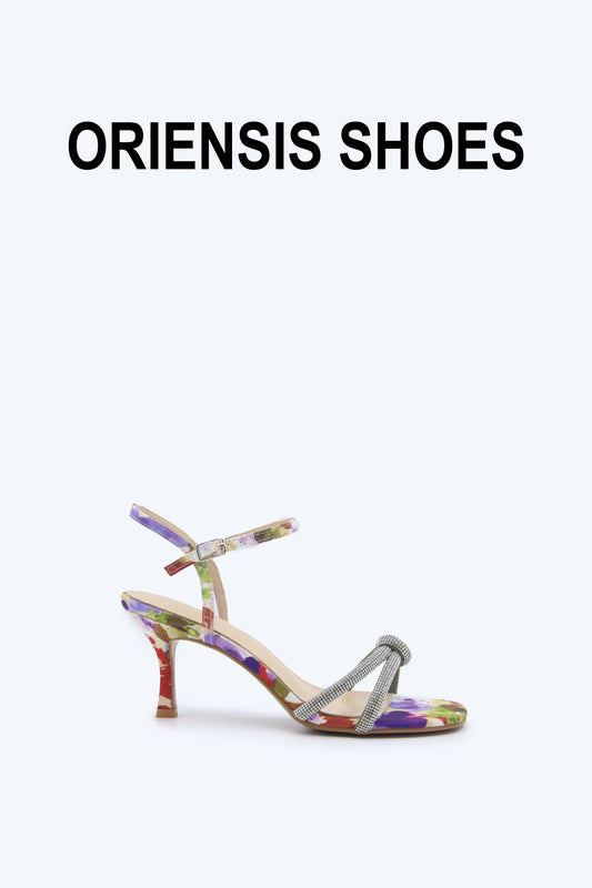 Purple Bloom Spark Heels