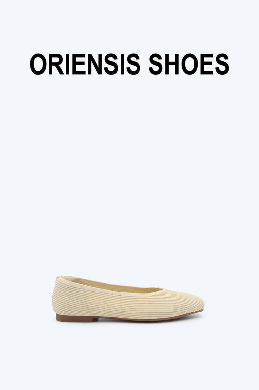 Nude Knit Comfort Flat
