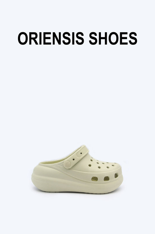 Beige PuffClog