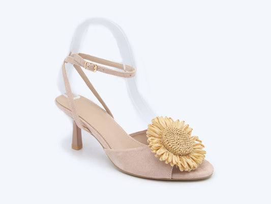Nude Sunflower Allure Heels