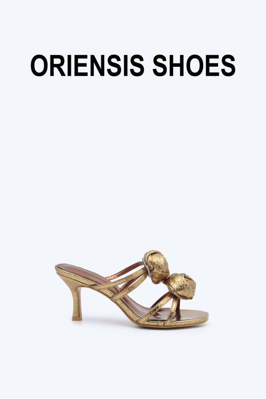 Gold Rose Mule Sandles