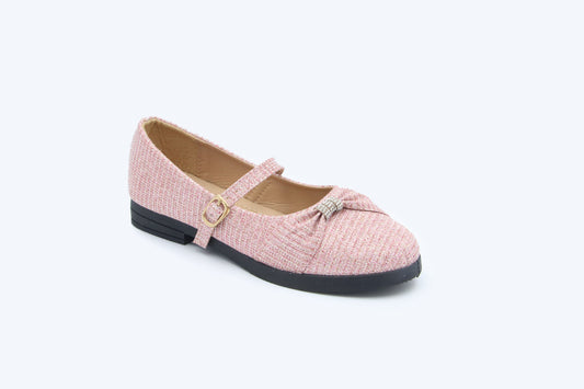 Pink Tweed Glitz Shoes