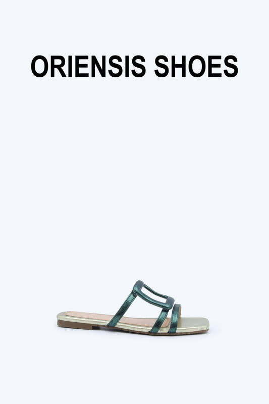 Green Loop Slide Flat