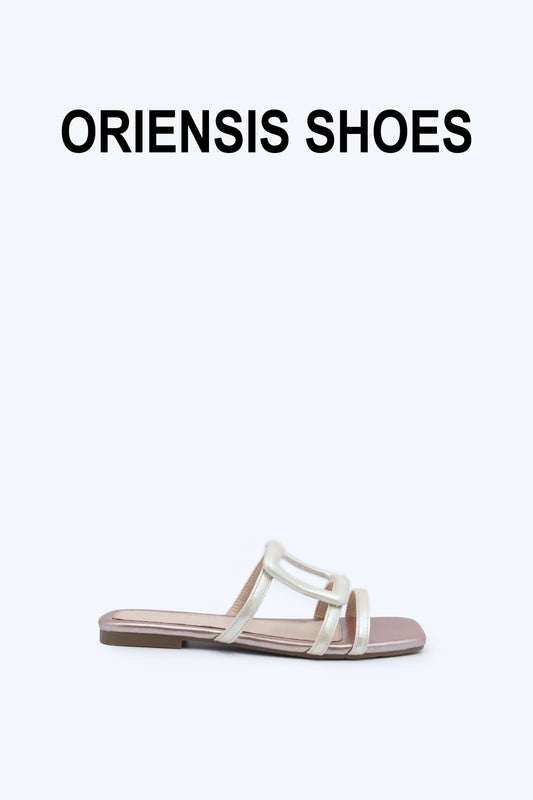 Silver Loop Slide Flat