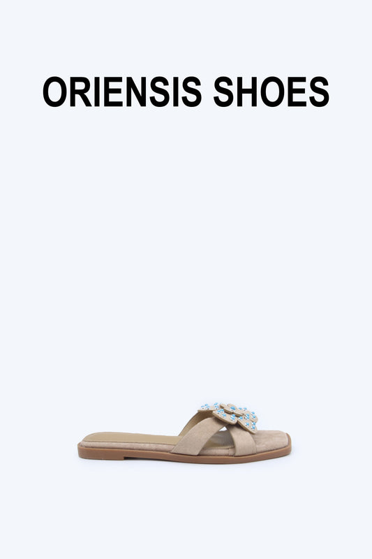 Coffe Gem Mule Flats