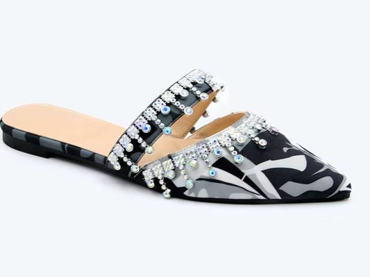 Black Crystal Camo Flat