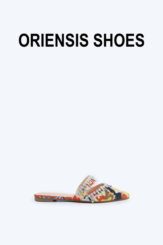 Brown Crystal Pop Flat