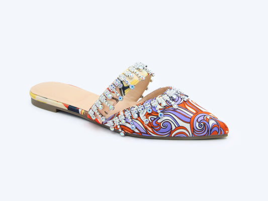 Red Sparkle Pop Flat