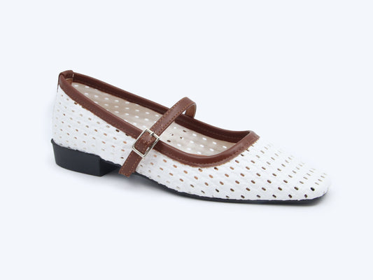 White Lace Lite Flat
