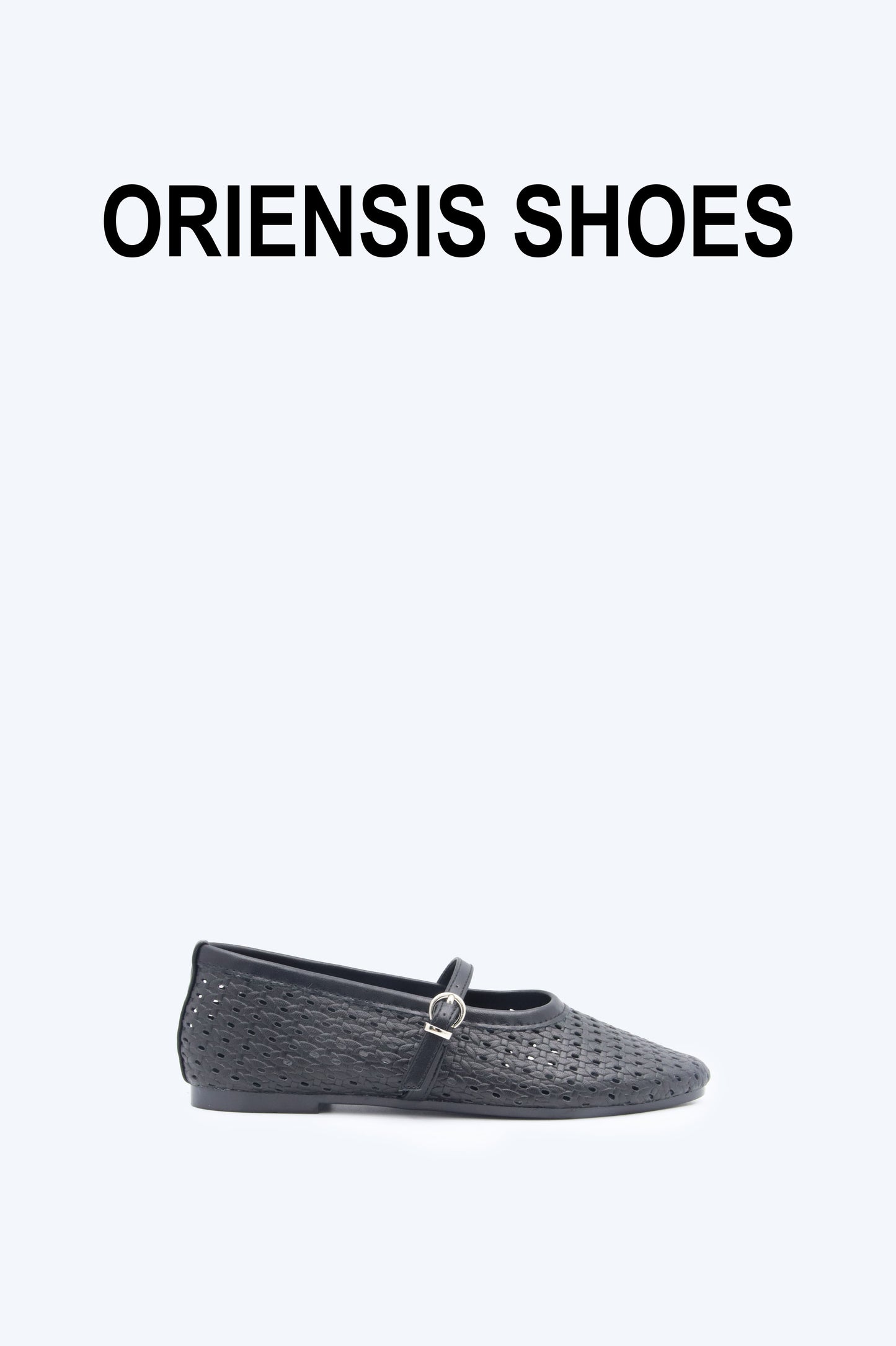 Black Airy Mary Flat