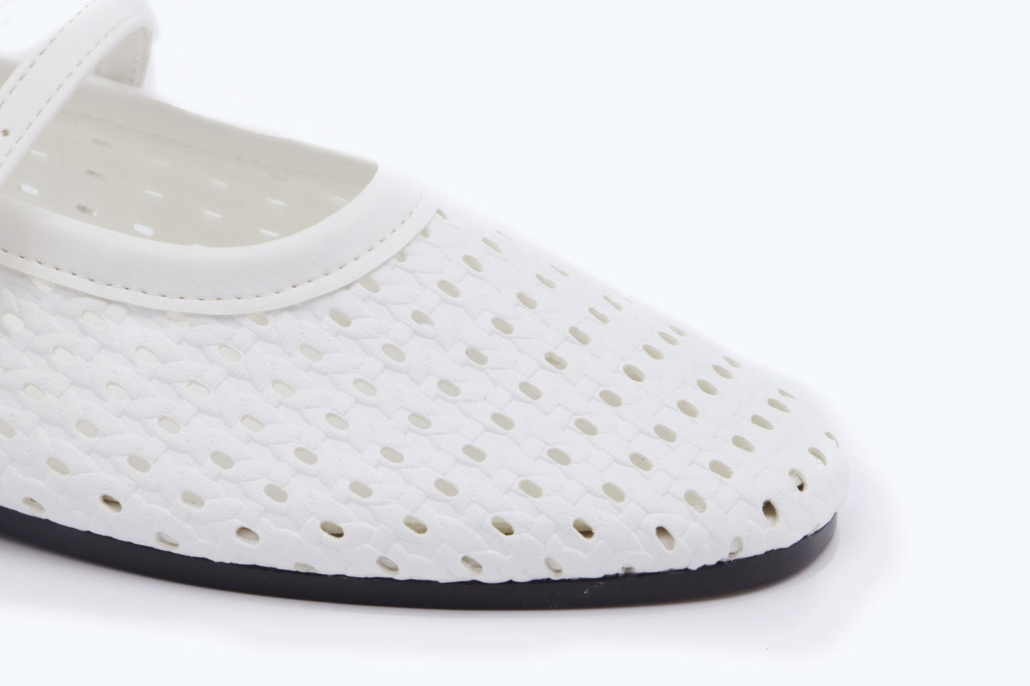 White Airy Mary Flat