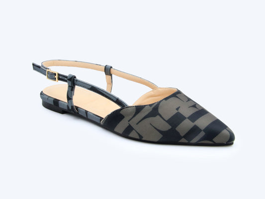 Black Graphic Gleam Flat