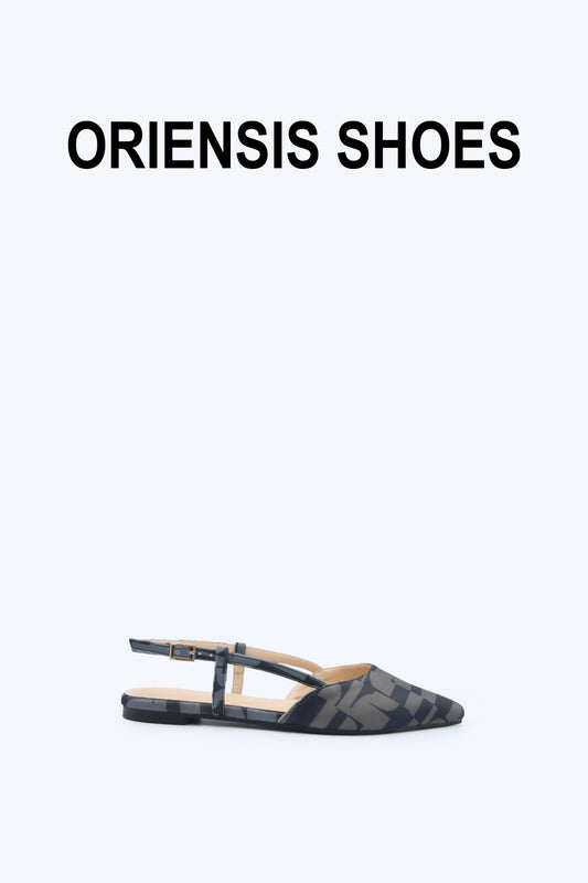 Black Graphic Gleam Flat