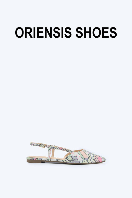White Graphic Pulse Flat
