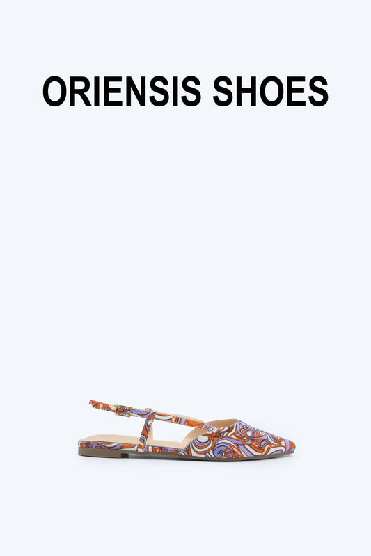 Purple Print Pulse Flat