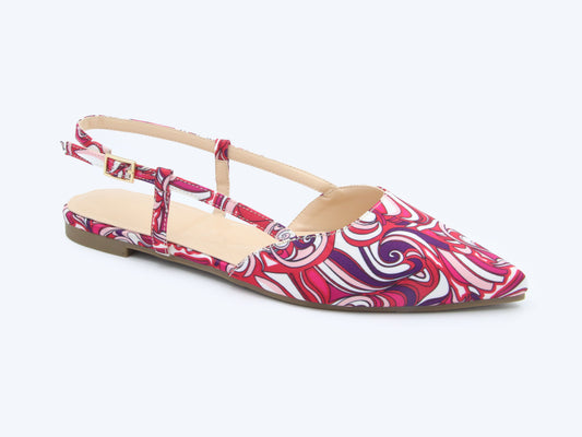 Pink Print Pulse Flat