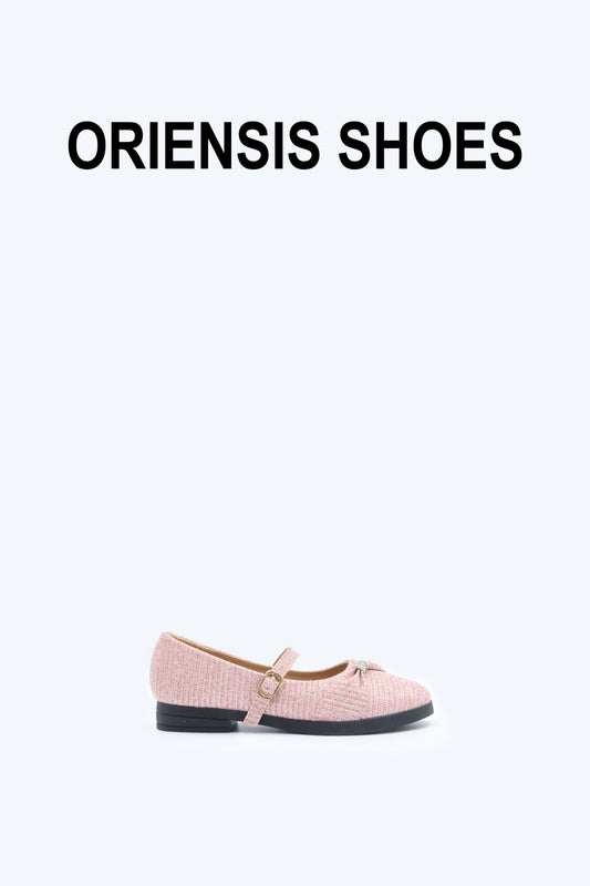 Pink Tweed Glitz Shoes