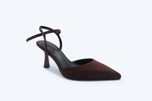 Brown Elegantia Heels