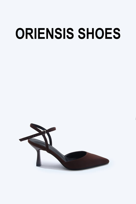Brown Elegantia Heels
