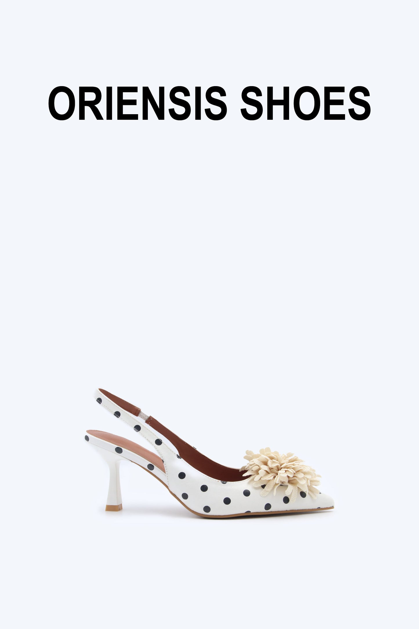 White Romantic Blossom Heel