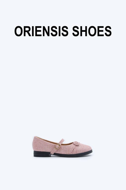 Pink Chic Tweed Shoes