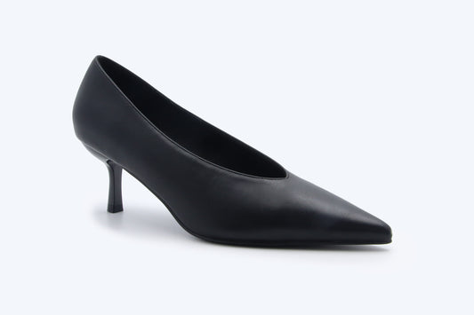 Black Simple Heels