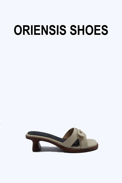 Brown Luna Slide Heels
