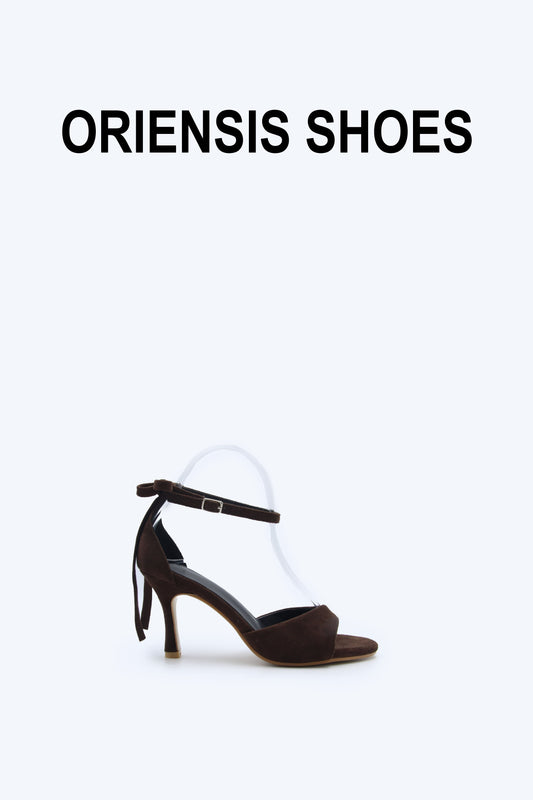 Brown Chic Bow Heel