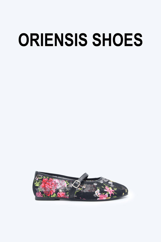 Black Vina Curve Flat