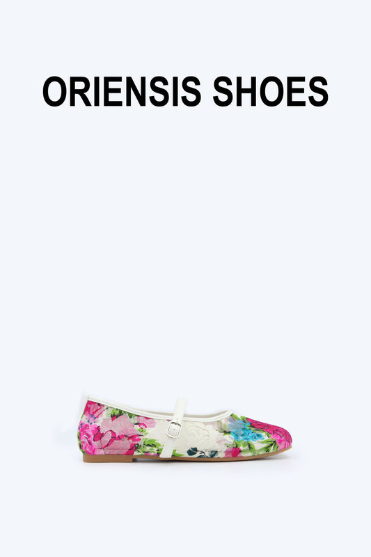 White Vina Curve Flat