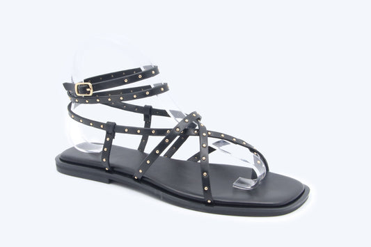 Black Raya Cross Flat