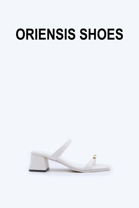 White Nova Walk Heel