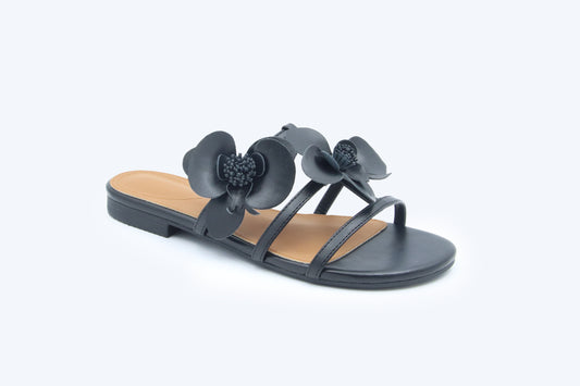 Black Etoile Step Heel