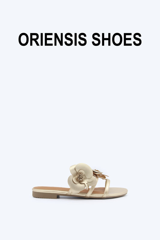 Gold Etoile Step Heel