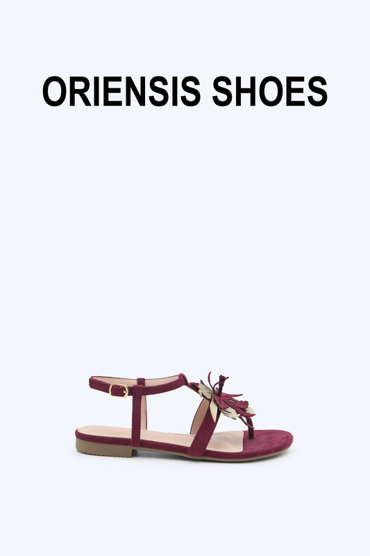 Marron Luxe Petal Heel