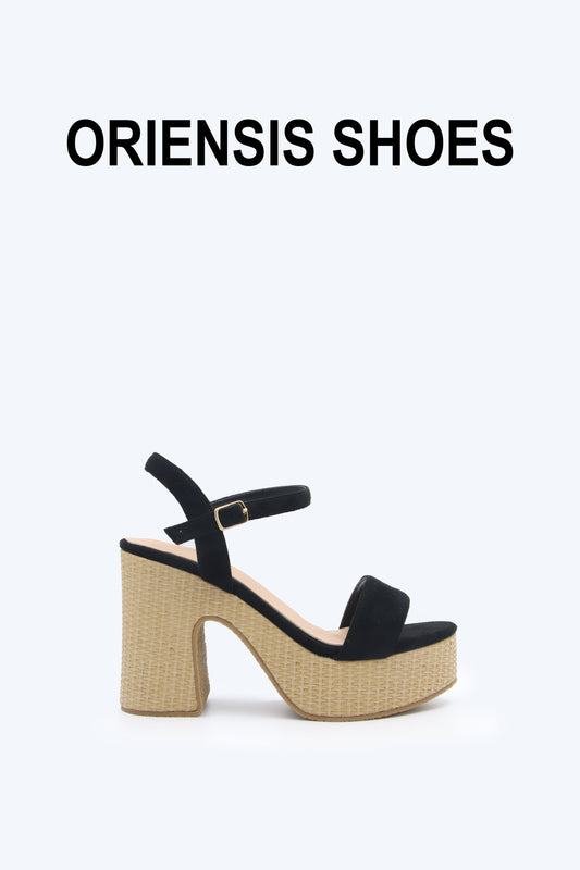 Black Grace Loop Heel