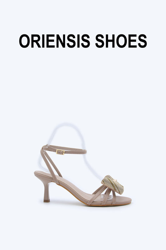 Nude Etoile Bow Heel