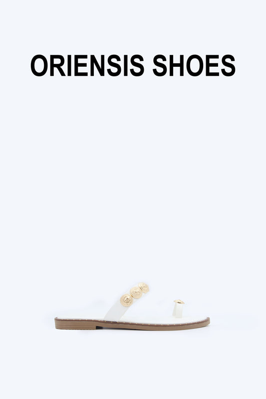 White Muse Twist Flat