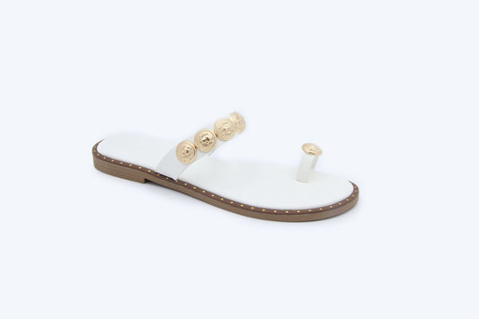 White Muse Twist Flat