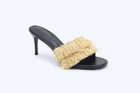 Nude Tassel Allure Sandal