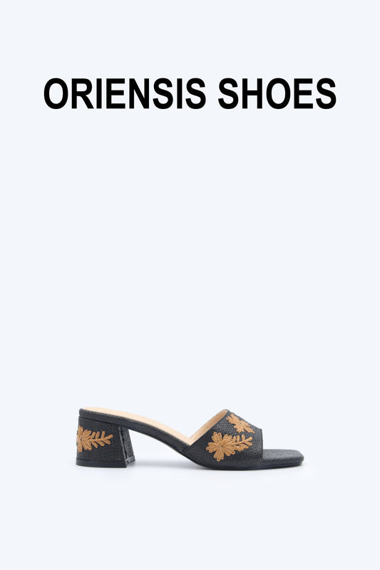 Orange Bold Trace Sandal