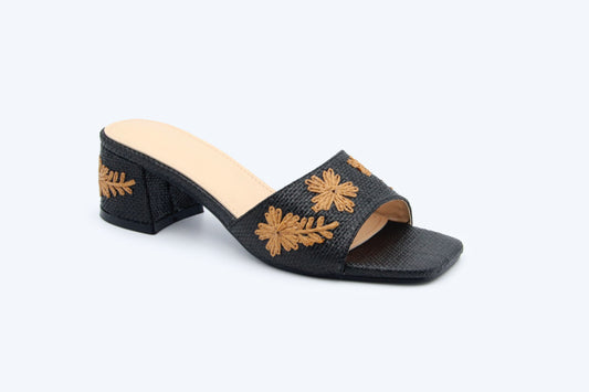 Orange Bold Trace Sandal