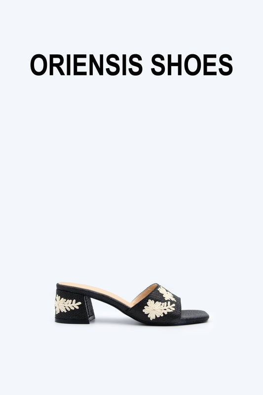 White Bold Trace Sandal
